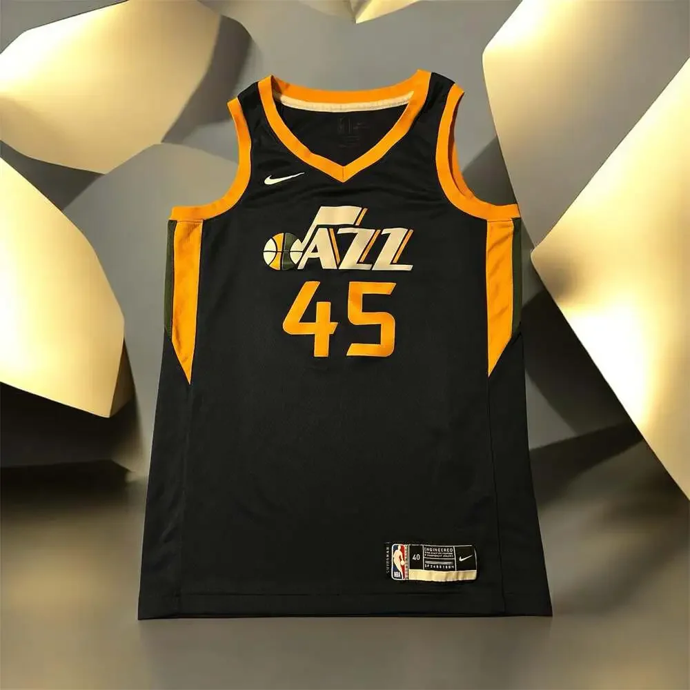 Nike Utah Jazz Donovan Mitchell 45 Icon Edition NBA Swingman Jersey